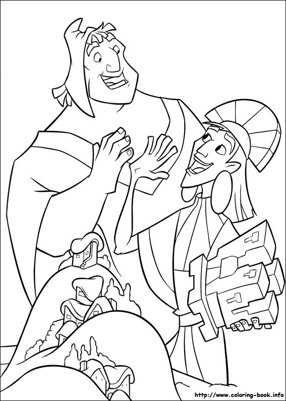 The Emperor's New Groove coloring picture